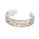 Bracciale Rigido Donna Polvere di Stelle in Argento e Oro 9KT DE NOBILI (BR717)